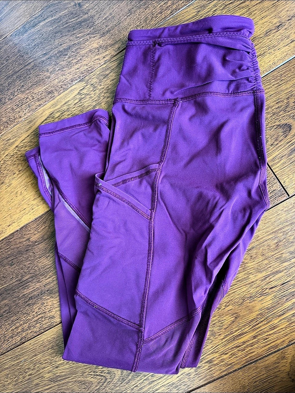 lululemon All it Takes Ruched-Waist Tight 25" Purple Size 6